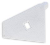 ISOLED Endkappe EC111R weiß für Profil CORNER18 mit Kabeldurchführung, rechts 1 STK