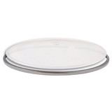 Isoled Scheibe für PC Reflektor der Hallenleuchten Serie FL2, transparent, mit Ring und Feder 116434