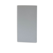 Isoled Endkappe EC113 silber für LAMP30 V1+V2 mit U-COVER63, 2 Stück, Lichtfalle 116625