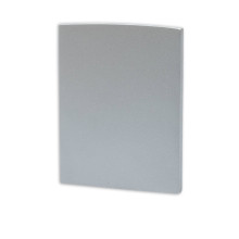 Isoled Endkappe EC115 silber für LAMP40, 2 Stück, mit Lichtfalle 116631