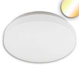 Isoled LED Deckenleuchte 22/32W mit HF-Sensor, weiß rund, DN410, IP64, 120lm/W, ColorSwitch 3000/4000/6000K 116719