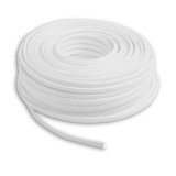 Isoled Kabel PVC ummantelt, weiß, 2x0,75mm² H05VV-F, Meterware 116720