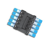 Isoled Durchgang Steckverbinder 5-polig, 0,5-2,5mm², max. 250V/10A 116721
