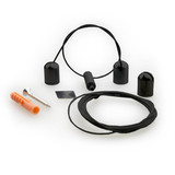 Isoled Seilabhängung Z04 für LAMP30 V2, schwarz, Länge bis 3m, 2 Stk, inkl. Befestigungsmaterial 116725