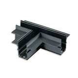 Isoled Track48 T-Schiene horizontal für Trockenbauschiene, schwarz, nicht stromführend 116730