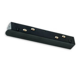 Isoled Track48 Linear-Verbinder-Mini, starr, stromführend, schwarz, max. 6A, 4-polig 116736