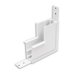 Isoled Track48 Eckschiene 90° vertikal für Einbauschiene, weiß, nicht stromführend 116774