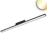 Isoled 3-PH Linearleuchte prismatisch, 120cm, 42-56W, schwarz, 3000/3500/4000K, CRI90 116810