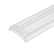 Isoled Einschubcover 2x25° Linse doppelt-asymmetrisch für 3-Phasen Linearleuchte prismatisch, 120cm 116815