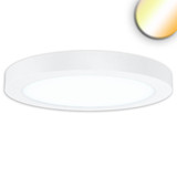 Isoled LED Aufbau/Einbauleuchte Flex Pro DN300, 22W, weiß, 120lm/W, 3000/3500/4000K, dimmbar 116830
