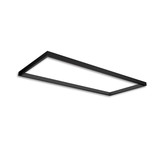 Isoled Track48 Leuchtenrahmen H50, Innenformat 592x1500mm, schwarz, exkl. Trafo, Montageclip/Seilabh. 116883
