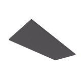 Isoled Akustikabsorber H25 für Leuchtenrahmen mit Innenformat 592x1500mm, anthrazit 116910