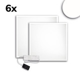 Isoled LED Panel ECO Backlight Line 625 UGR<19 2H/2H, CRI80, 36W, neutralweiß, 6er Pack, dimmbar 116941