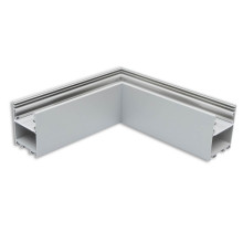 Isoled LAMP30V2 90° Eck, geschweißt, 120x120mm, silber pulverbeschichtet, exkl. Cover 116973