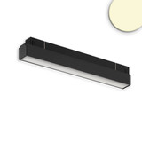 Isoled Track48 Linearleuchte 30cm schwarz, 10W, 120°, 48V, 3000K, CRI90, prismatisch, Line+, DALI dimmbar 116978