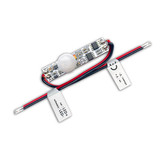 Isoled Mini PIR Bewegungssensor zum Einbau in LED-Lichtprofile, 12-24V DC 3A 117054