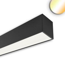 Isoled LINKLINE50 LED Aufbau/Hängeleuchte, 60cm, 15W, UGR<19 2H/2H, schwarz, 3000/4000K, DALI dimmbar 117065