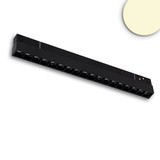 Isoled Track48 Leuchte 32cm schwarz, 18W, 36°, UGR<19, 48V DC, 4000K, CRI90, Line+, DALI dimmbar 117079