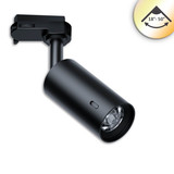 Isoled 3PH Strahler SELECT 8W UGR<19, 18°-50°, schwarz, ColorSwitch 2700-5000K, CRI90, dimmbar 117083