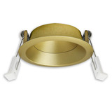Isoled Einbaur. f. Einbaustrahler Back68&LED Modul SYS-GU10, schwenkbar, gold 117117
