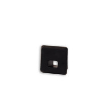 Isoled Endkappe EC 123 für Profil SURF8, schwarz, 1 STK, mit Kabeldurchführung 117286