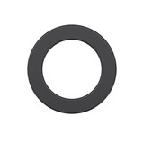 Isoled Cover schwarz für Einbaustrahler Sphere-68 117339