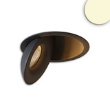 Isoled LED Einbauleuchte Sphere schwarz/schwarz, 2700K, 10W, CRI90, dimmbar 117373