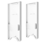 Isoled Endkappe EC120 mit Lichtfalle, weiß für Leuchtenprofil HALON U-Cover C63, 2 Stück 117393