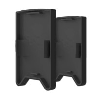 Isoled Endkappe EC119 mit Lichtfalle, schwarz für Leuchtenprofil HALON Cover C29/C61, 2 Stück 117398