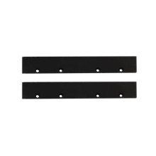 Isoled Endkappe Alu EC128 für Curtain10 DOUBLE, 2 Stück, schwarz 117417