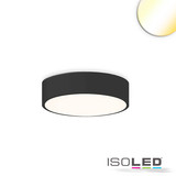 Isoled LED Deckenleuchte UGR<19 2H, schwarz, 30W, IP44, DN400, ColorSwitch 2700/3000/4000K, DALI dimmbar 117490
