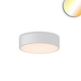 Isoled LED Deckenleuchte UGR<19 2H, weiß, 20W/30W, IP44, DN400, ColorSwitch 2700/3000/4000K, dimmbar 117514