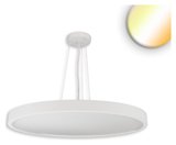 Isoled LED Hängeleuchte UGR<19 2H, weiß, 60W/70W, IP42, DN800, ColorSwitch 2700/3000/4000K, dimmbar 117528