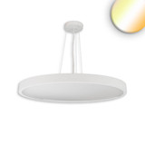Isoled LED Hängeleuchte UGR<19 2H, weiß, 60W/70W+6W, IP42, DN800, 2700/3000/4000K, dimmbar, Up&Down 117530