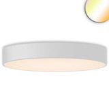 Isoled LED Deckenleuchte UGR<19 2H, weiß, 80W/100W, IP44, DN1000, ColorSwitch 2700/3000/4000K, dimmbar 117532