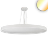 Isoled LED Hängeleuchte UGR<19 2H, weiß, 80W/100W+8W, IP42, DN1000, 2700/3000/4000K, dimmbar, Up&Down 117536