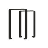 Isoled Montagebügel Z64 für Leuchtenprofil HALON zur Deckenanbau-Montage, 2 STK, schwarz 117565
