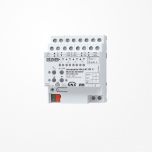 Jung 2514REGHE KNX Jalousieaktor 4fach AC 110-230 V, 2fach DC 12-48 V, Behangkorrektur für untere Endlage