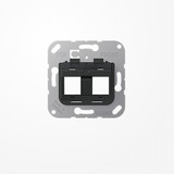 Jung 3069-2SIE Montageadapter 30°, Siemon, 2fach