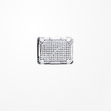 Jung 33KLAR Kalotte ohne Symbol, lichtdurchlässig, glasklar