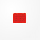 Jung 33NR Kalotte ohne Symbol, lichtdurchlässig, rot