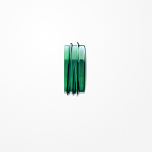 Jung 37.06 Schraubhaube flach, für Leuchtmittel mit max. 35mm Gesamtlänge, Thermoplast, grün