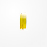 Jung 37.07 Schraubhaube flach, für Leuchtmittel mit max. 35mm Gesamtlänge, Thermoplast, gelb