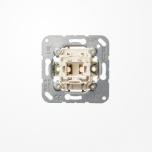 Jung 506EU Wippschalter (Einsatz) 10 AX 250 V~, Universal Aus-Wechsel, ohne Krallen