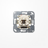 Jung 506KOEU Wipp-Kontrollschalter (Einsatz) 10 AX 250 V~, Universal Aus-Wechsel, ohne Krallen