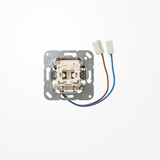 Jung 506U-LEDW Wippschalter mit LED-Einsatz, Universal Aus-Wechsel