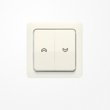 Jung 5561-5P Wippe, mit Pfeilsymbolen, Duroplast, ST 550, weiß