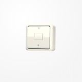 Jung 602A Wippschalter, Aus 2-pol., 10 AX 250 V ~, AP 600, weiß