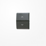 Jung 800P Wippe, mit Pfeilsymbolen, Thermoplast, WG 800, anthrazit