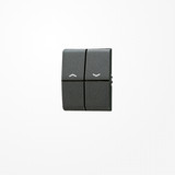 Jung 805P Wippe, mit Pfeilsymbolen, Thermoplast, WG 800, anthrazit